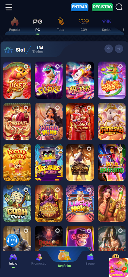 Prêmios Jogos cachaca777.com